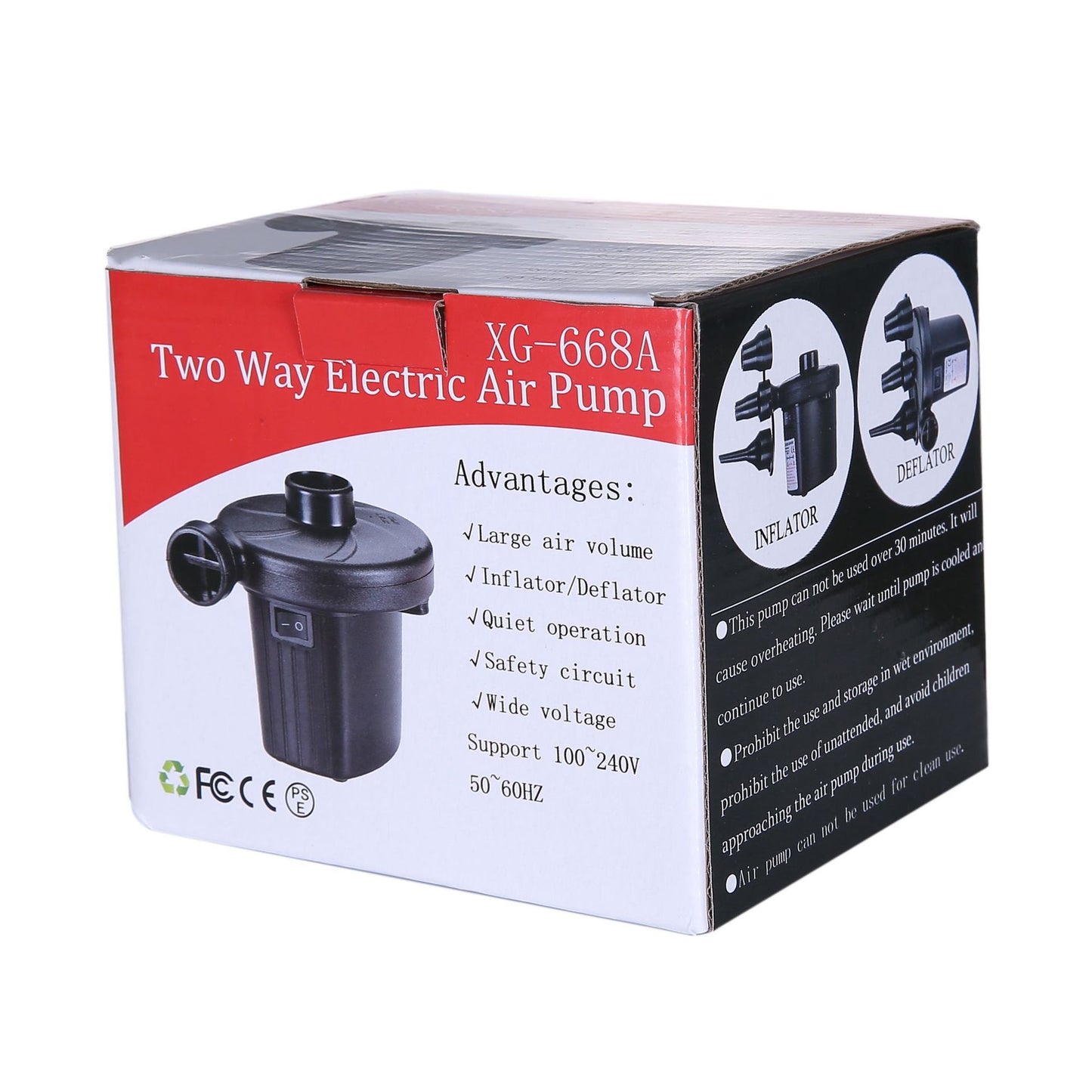 electric air pumps package starwake