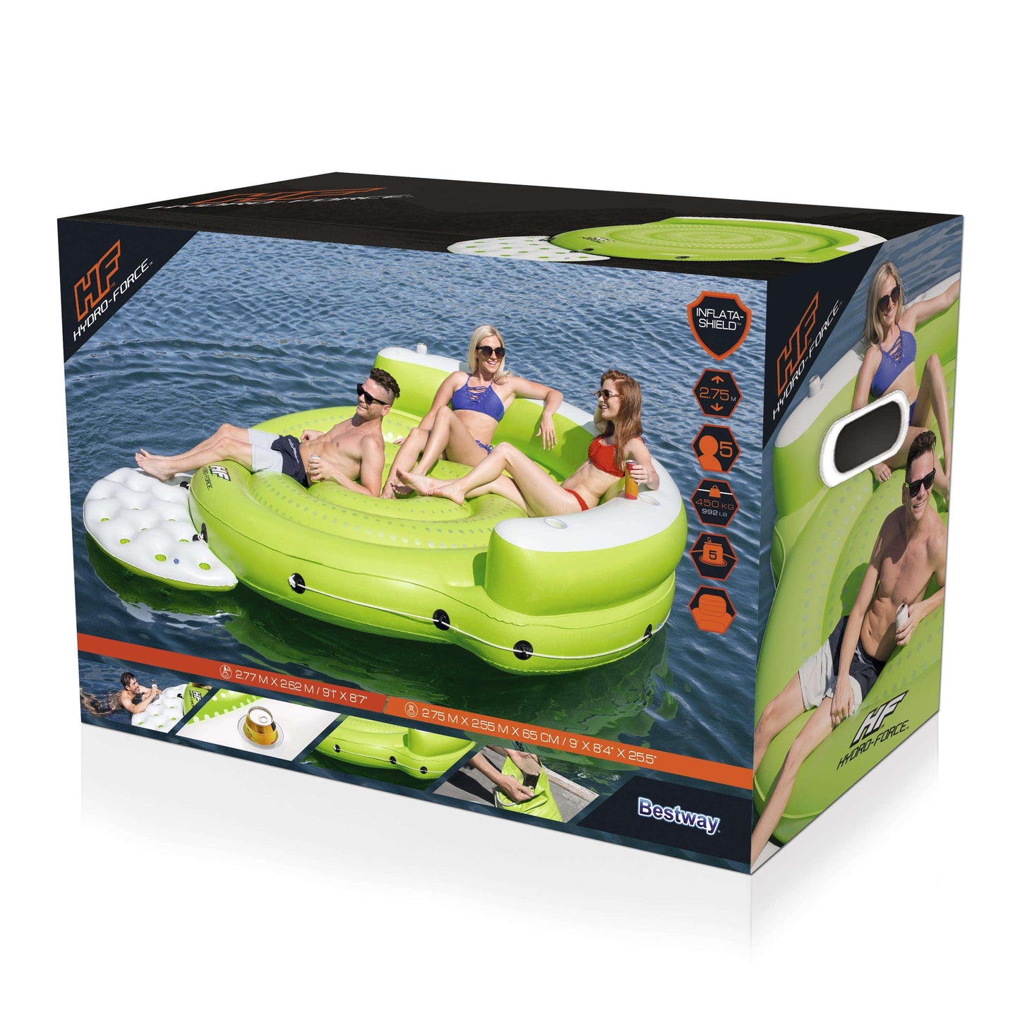 pool floating island starwake package
