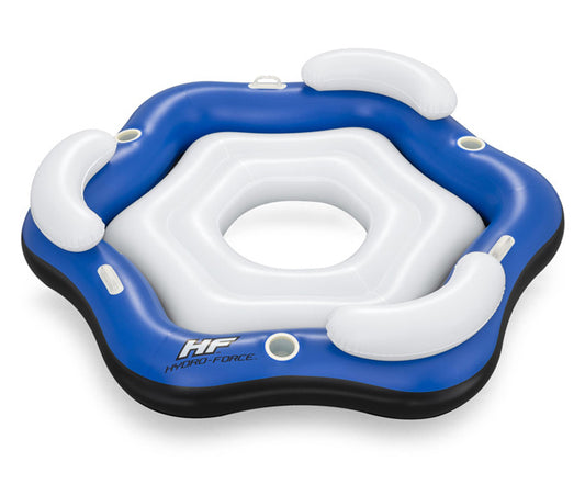 Luxurious Three-Person Pool Float Island