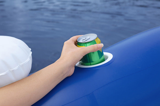 Luxurious Three-Person Pool Float Island