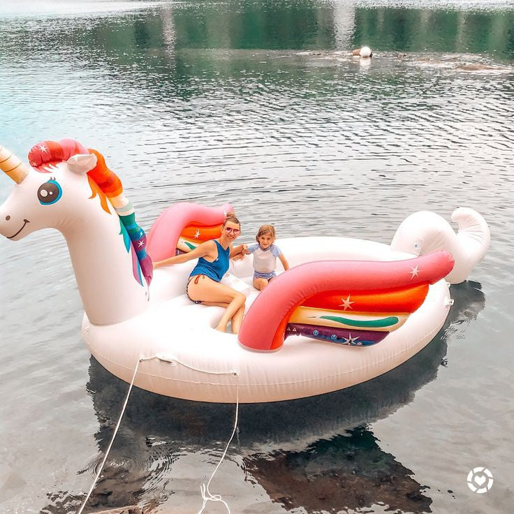 Giant Inflatable Flamingo 4-6 Adult Pool Float