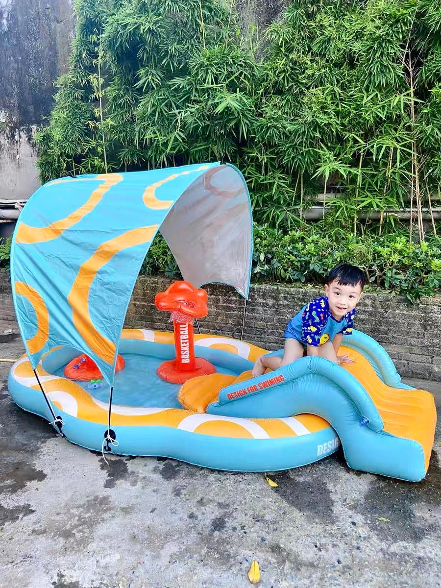 Children's swimming pool inflatable pool