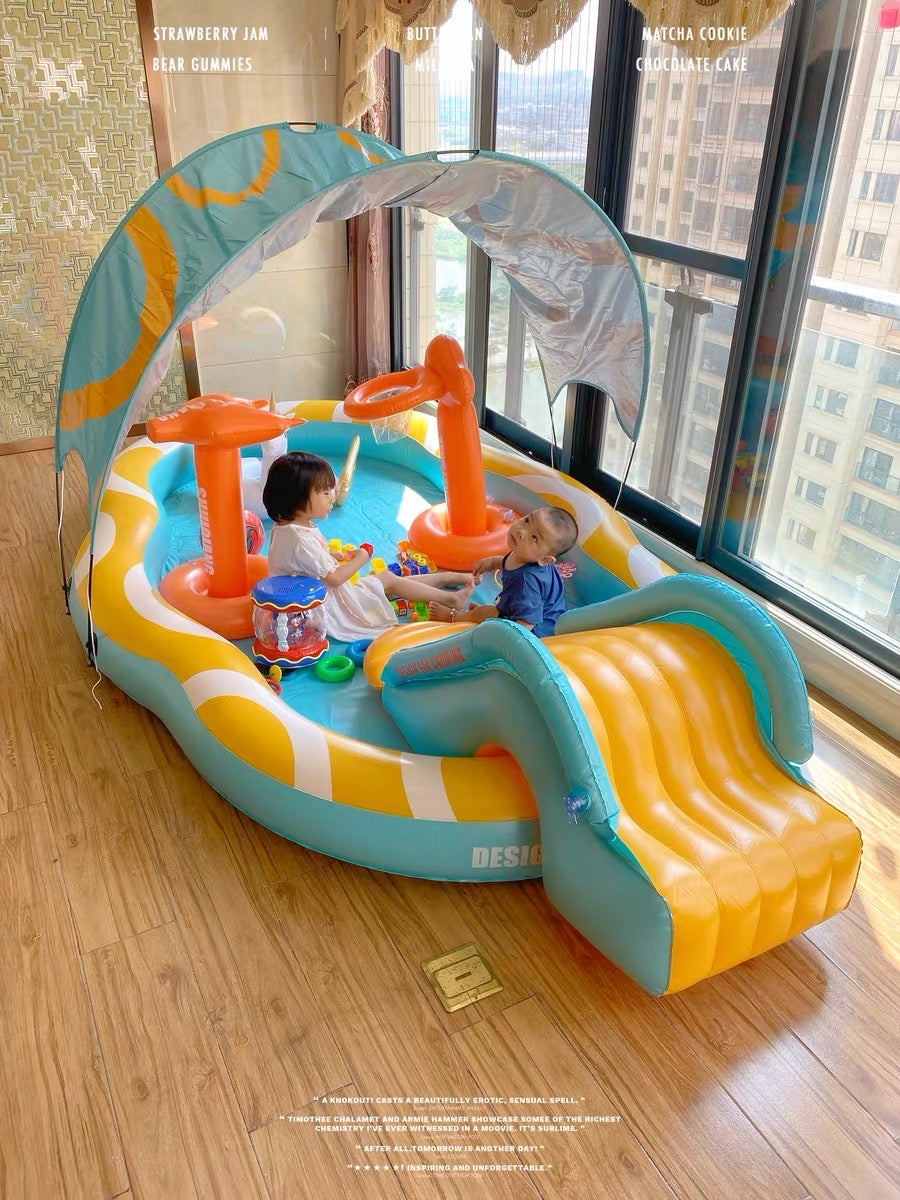 Children's swimming pool inflatable pool