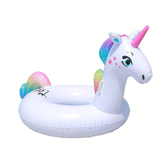 Magical Unicorn Swimming Tube Fun