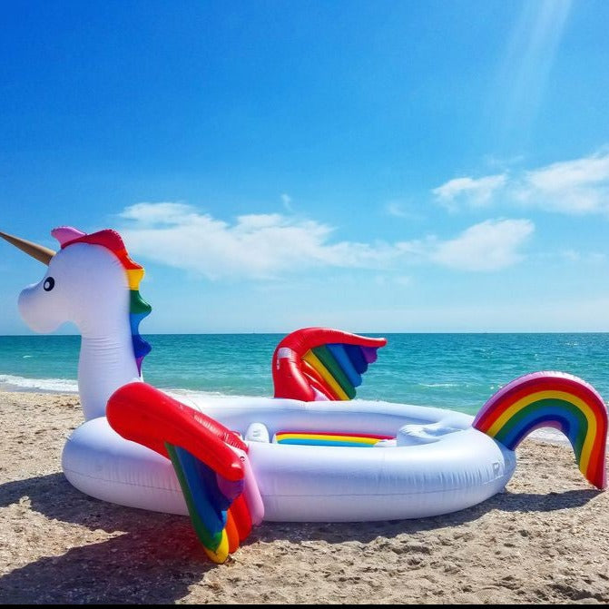 Giant Inflatable Flamingo 4-6 Adult Pool Float