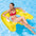 floating pool lounge chairs starwake women laugh