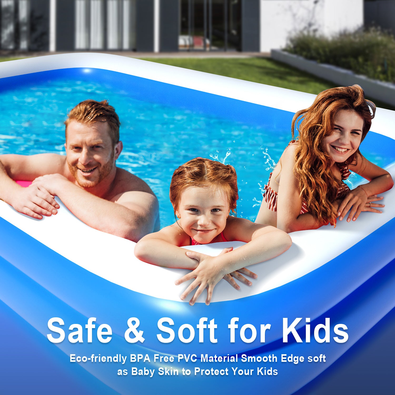 Family Inflatable swimming pool inflatable pool for kids and adults starwake