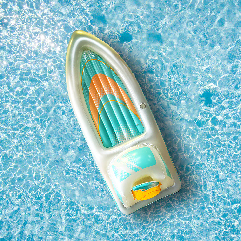Speed boat pool float & Loungers