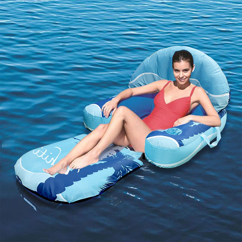 pool chairs floating starwake  woman