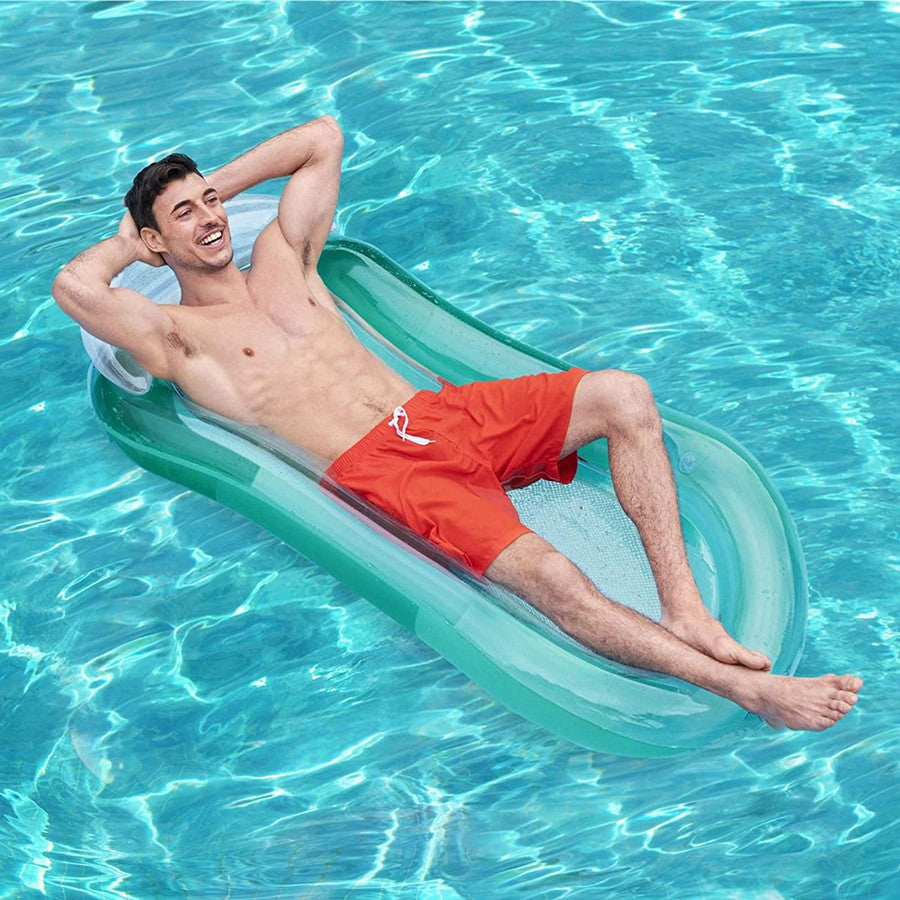 pool float chair green starwake man