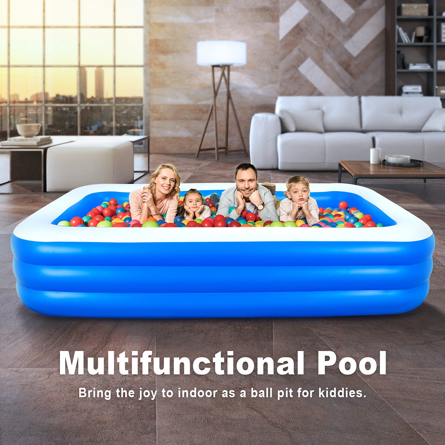 Family Inflatable swimming pool inflatable pool for kids and adults starwake