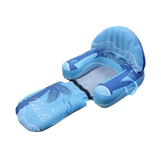 floating pool chairs starwake  blue palm tree