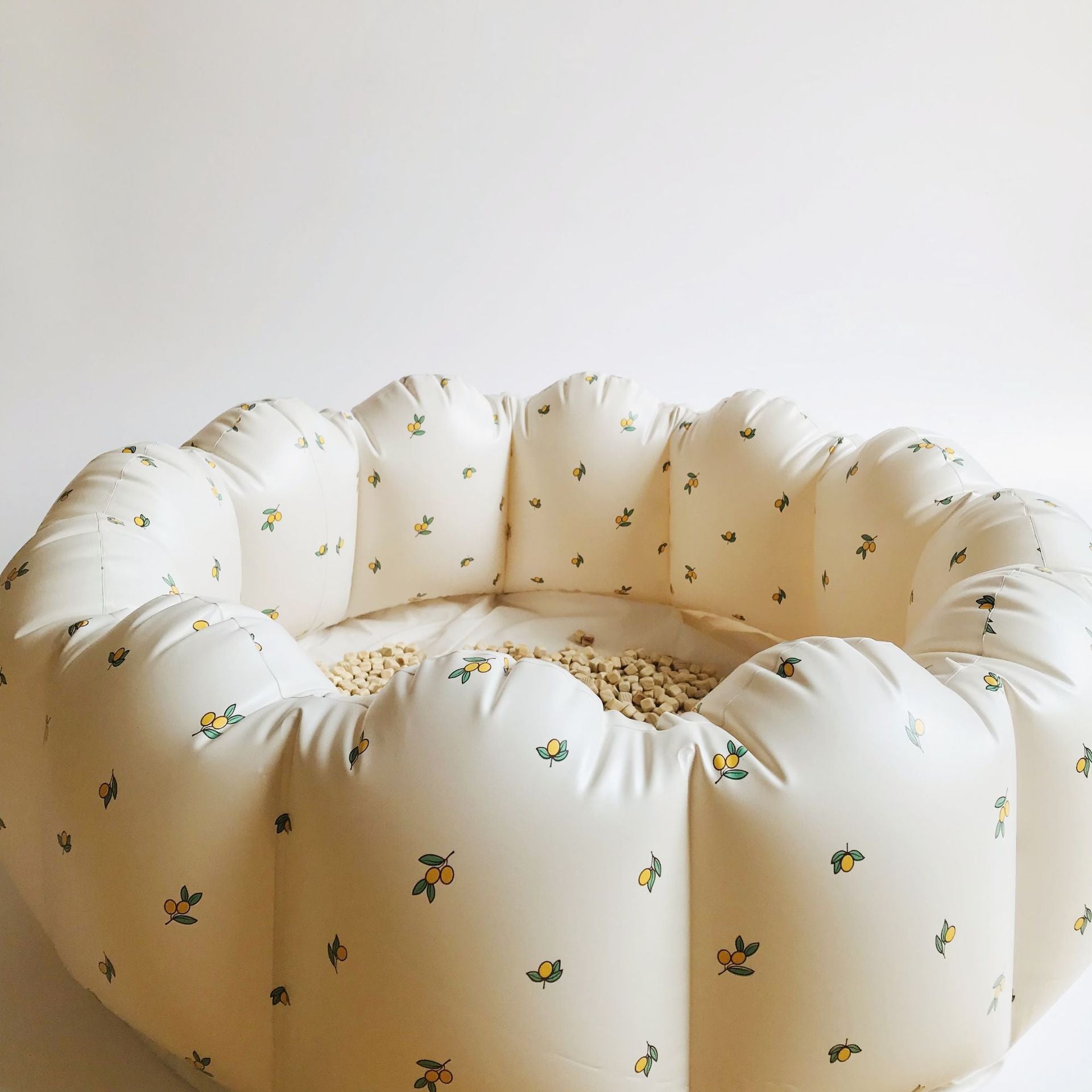 Olive printing baby inflatable pool starwake