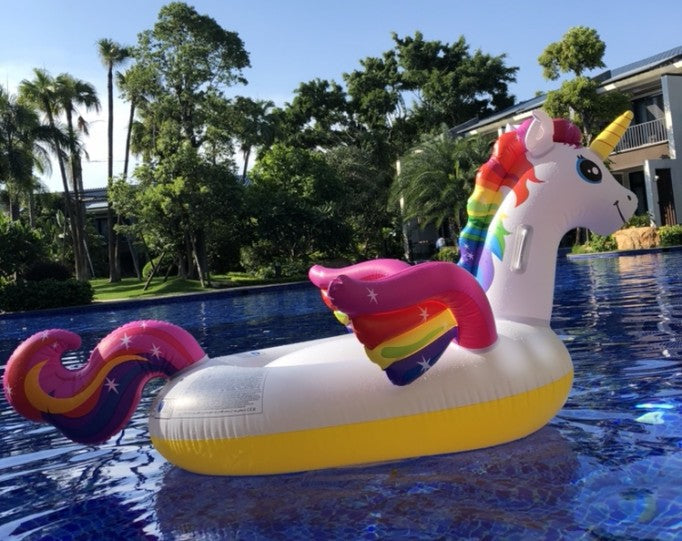 giant unicorn pool float starwake 