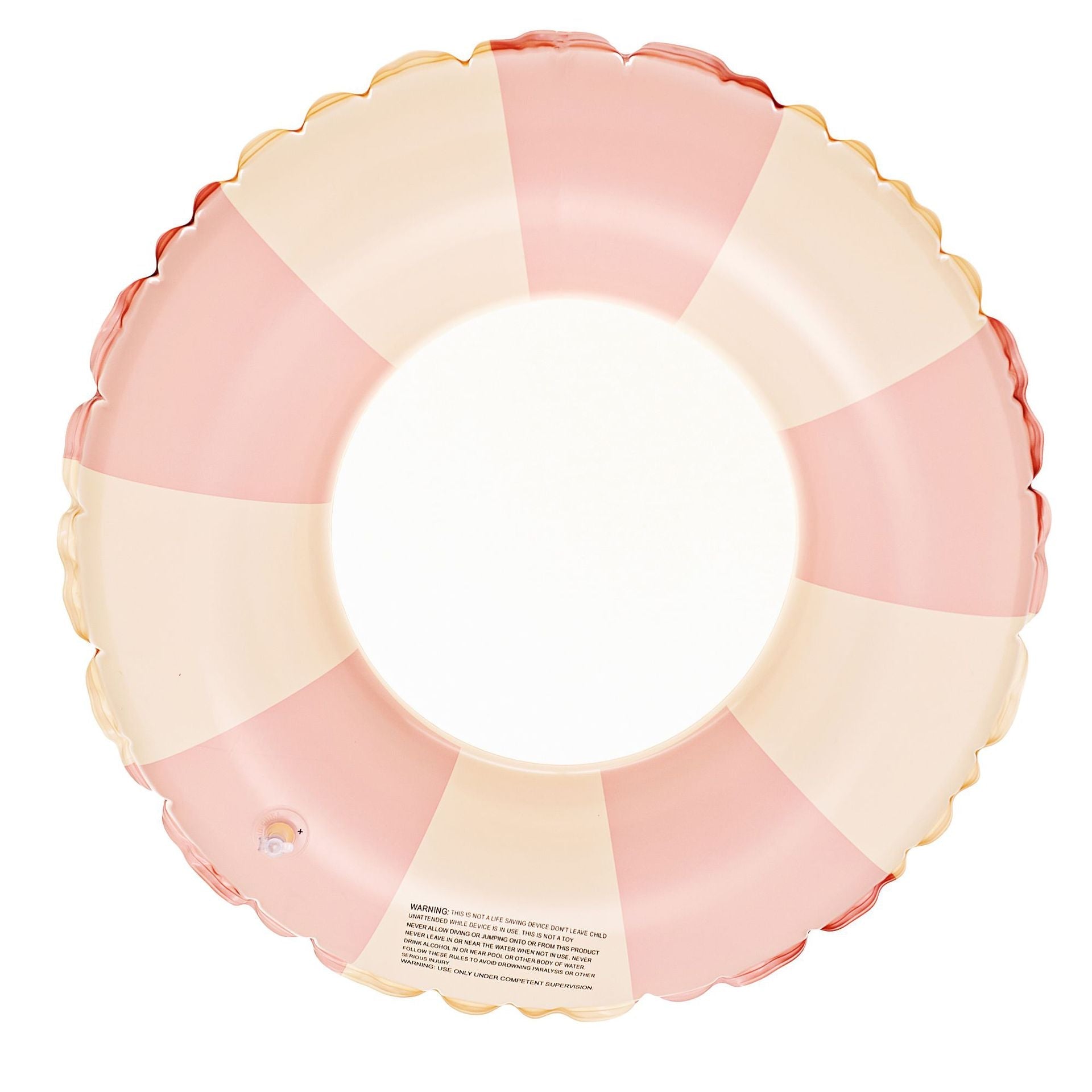 Pink stripes inflatable swimming rings pool float tube starwake