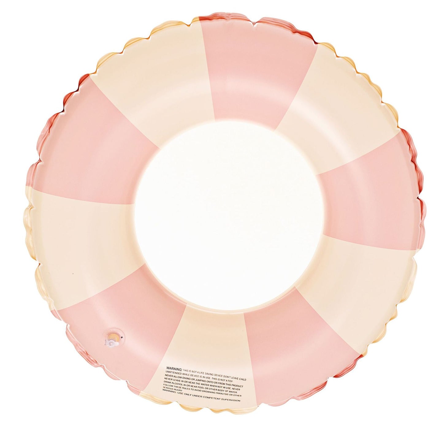 Pink stripes inflatable swimming rings pool float tube starwake