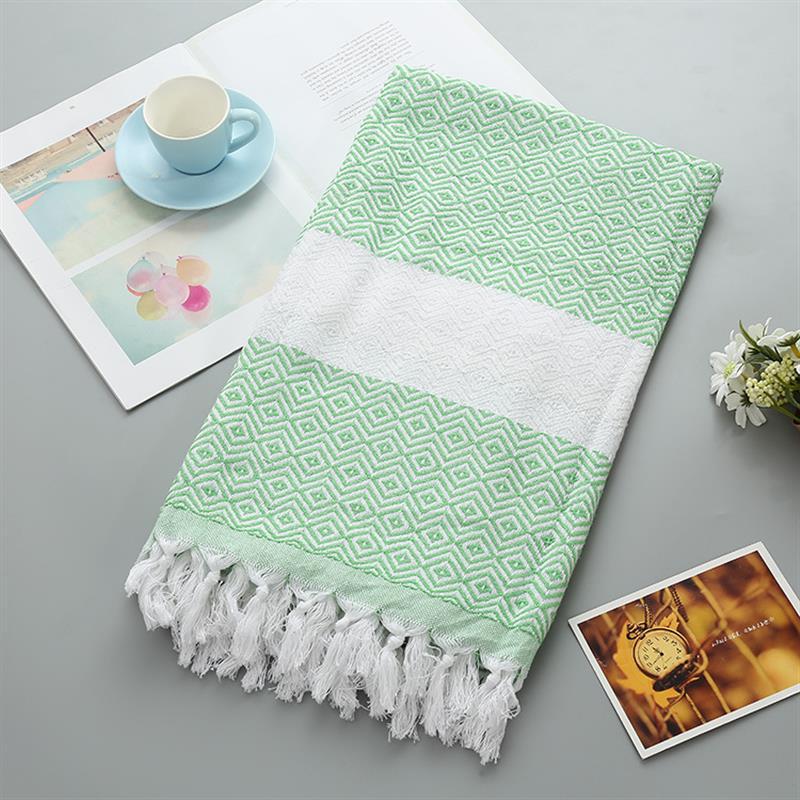 turkish beach towel starwake green