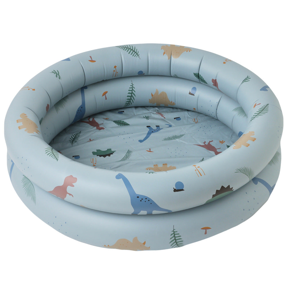 Dinosaur print baby inflatable pool starwake
