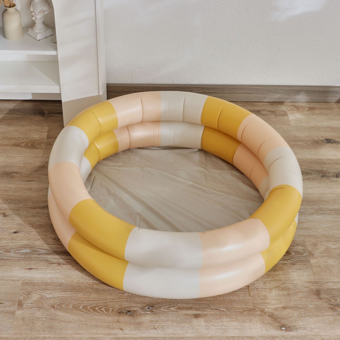 Baby stripe print inflatable pool starwake