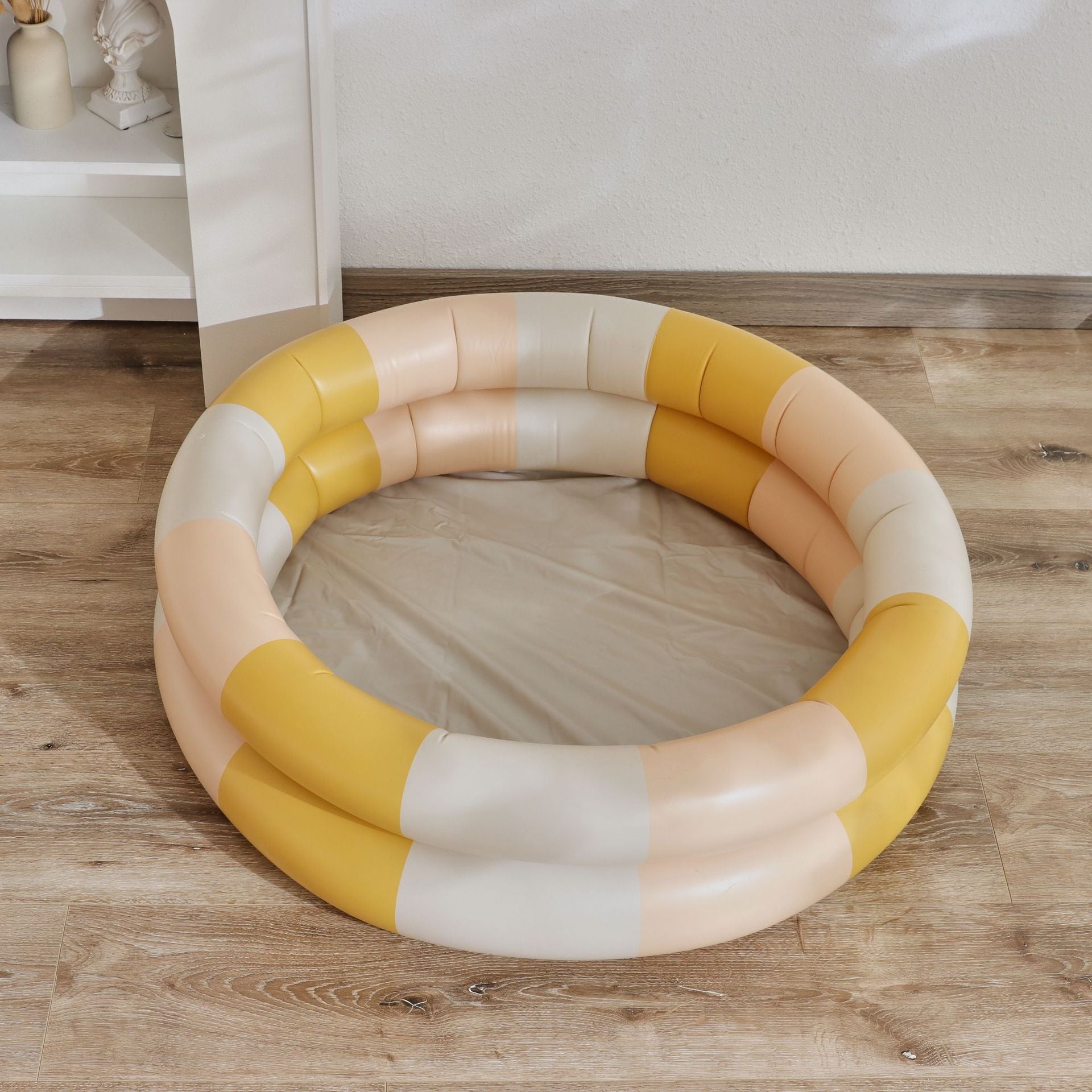 Baby stripe print inflatable pool starwake