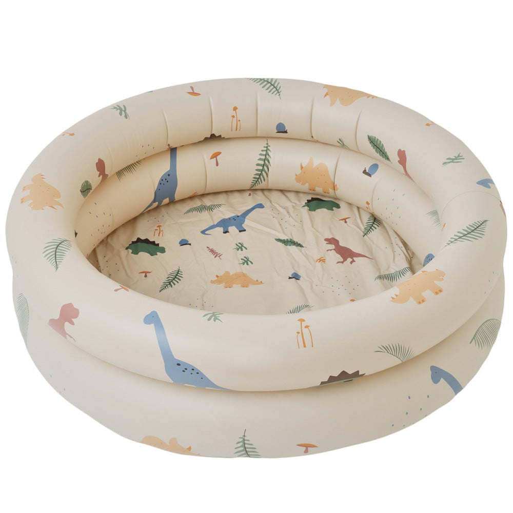 Dinosaur print baby inflatable pool starwake