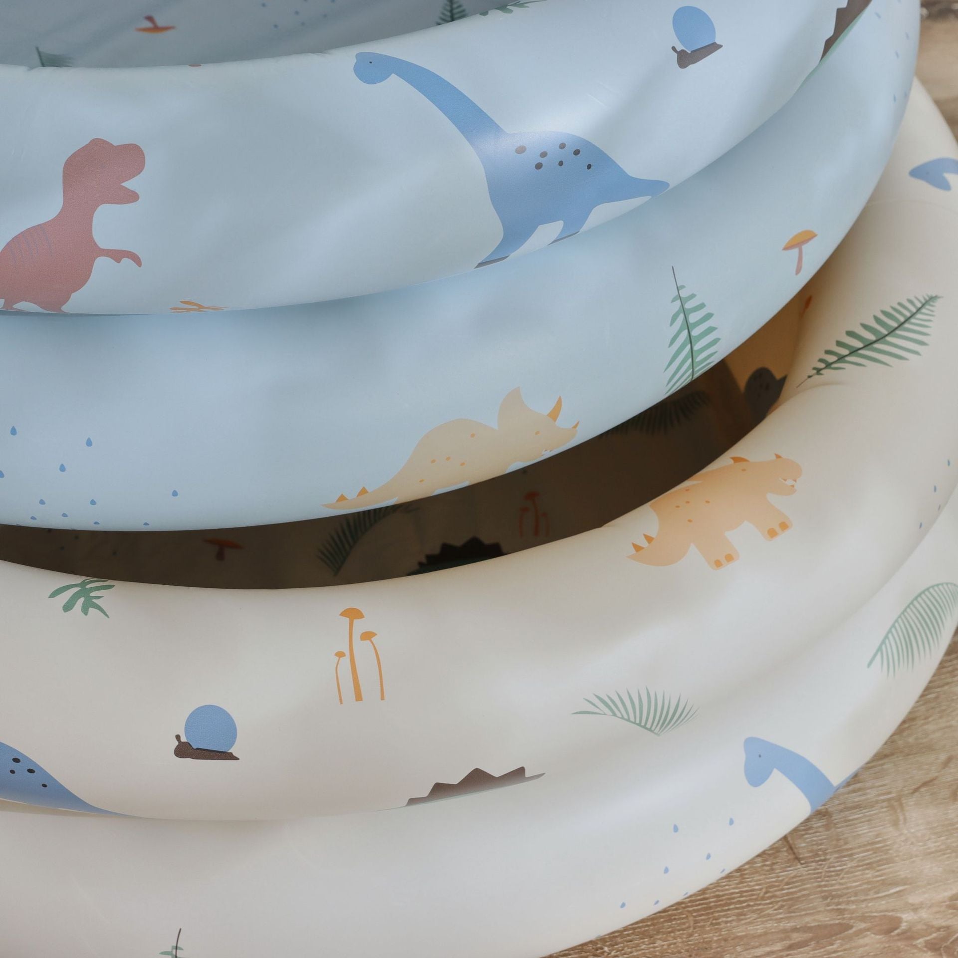 Dinosaur print baby inflatable pool starwake