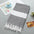 tassel beach towel starwake grey
