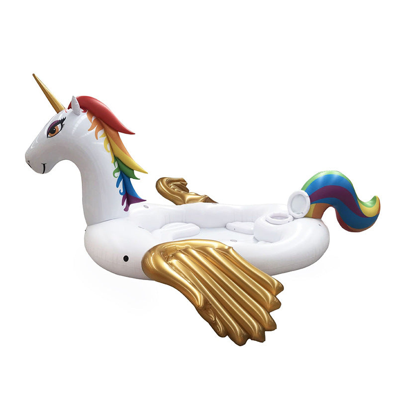 Starwake's Iridescent Unicorn Pool Float A Must-Have for Pool