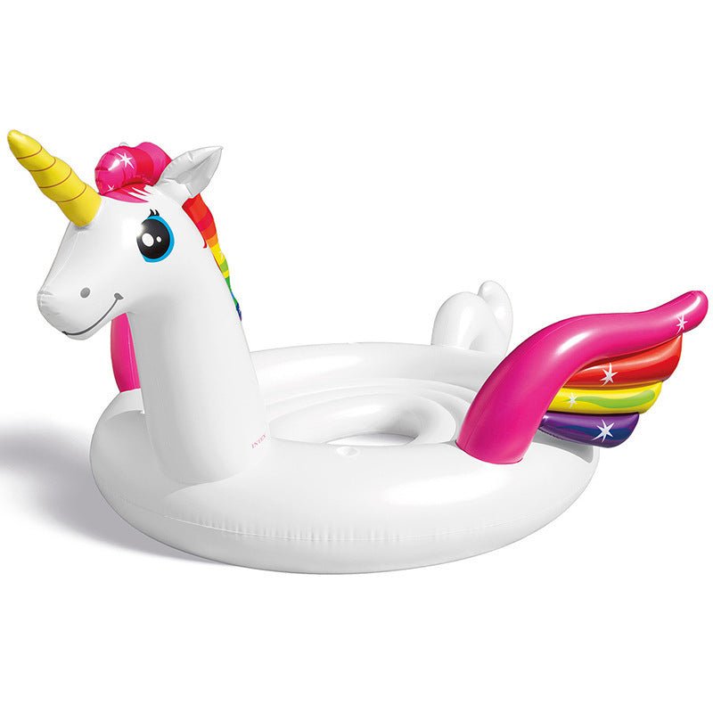 Giantic inflatable Unicorn for 4-Adult pool float starwake