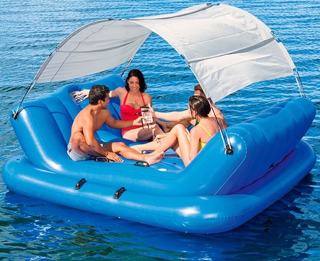 pool floats island starwake for 4-Adult