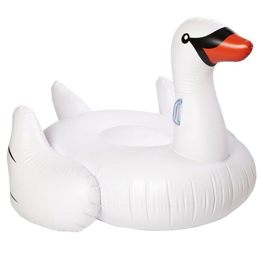 Giant Inflatable White Swan Pool Float starwake