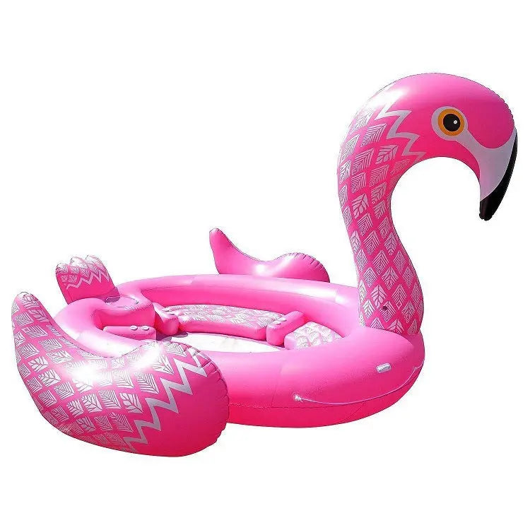 Gigantic Inflatable Flamingo 6-Adult Pool Float starwake