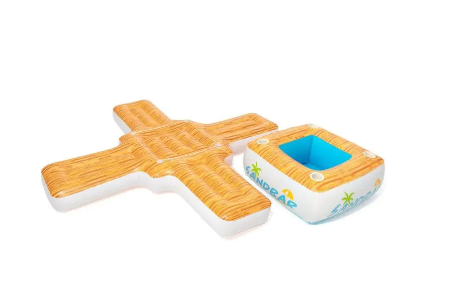 floating inflatable bar starwake 