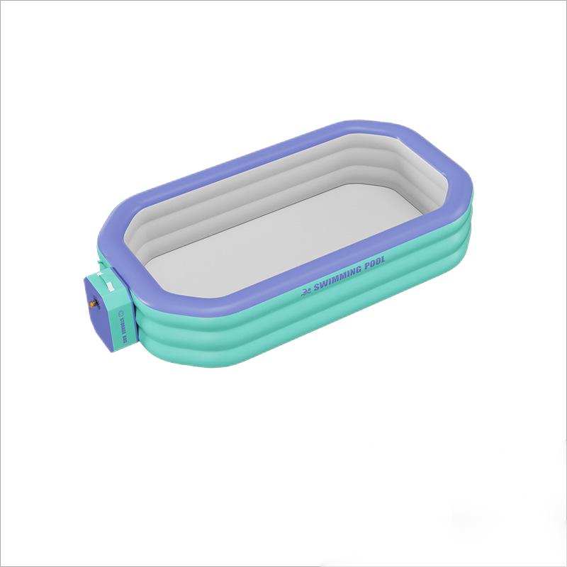 Large family inflatable swimming pool starwake