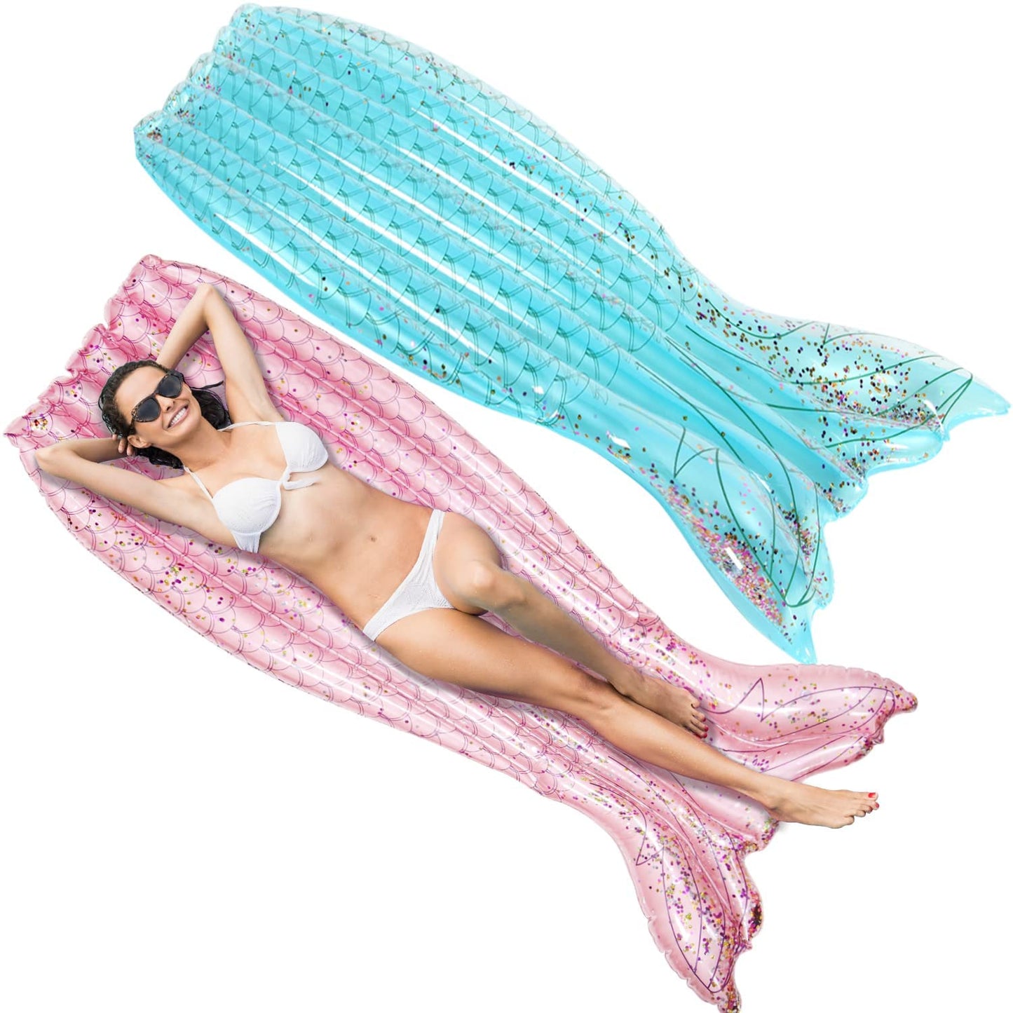  luxury pool floats Mermaid starwake 2 colors