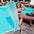 unique pool floats Mermaid starwake  blue