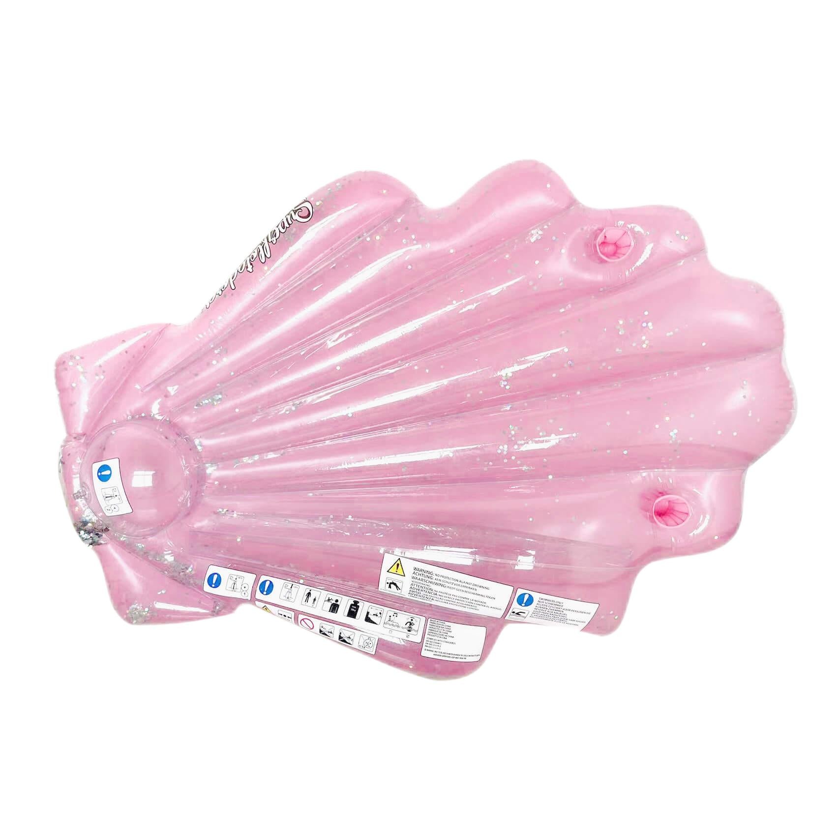 Pink-Shell-Floating-Pool-Lounger-starwake