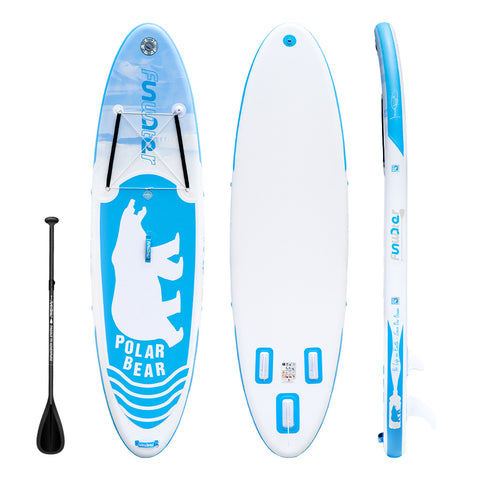 Inflatable Stand Up paddle Board POLAR BEAR 10′6″ SUP Board starwake