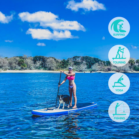 Inflatable Stand Up paddle Board SMILLING FACE 11′ SUP Board starwake