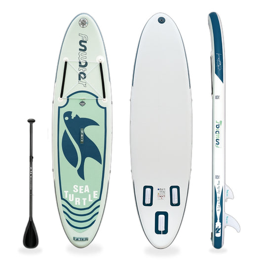 Inflatable Stand Up paddle Board SEA TURTLES 10′ SUP Board