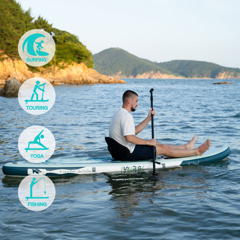 Inflatable Stand Up paddle Board SEA TURTLES 10′ SUP Board starwake