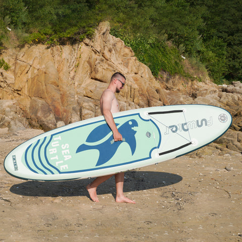Inflatable Stand Up paddle Board SEA TURTLES 10′ SUP Board starwake