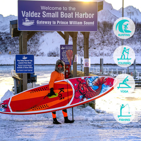 Inflatable Stand Up paddle Board KOI 11′6″ SUP Board starwake