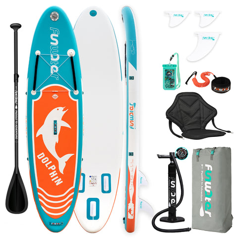 Inflatable Stand Up paddle Board DOLPHINS 10′ SUP Board starwake