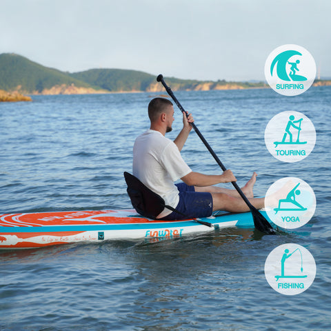 Inflatable Stand Up paddle Board DOLPHINS 10′ SUP Board starwake