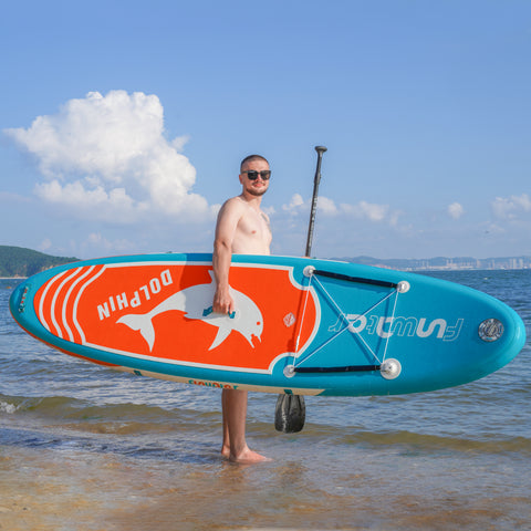 Inflatable Stand Up paddle Board DOLPHINS 10′ SUP Board starwake