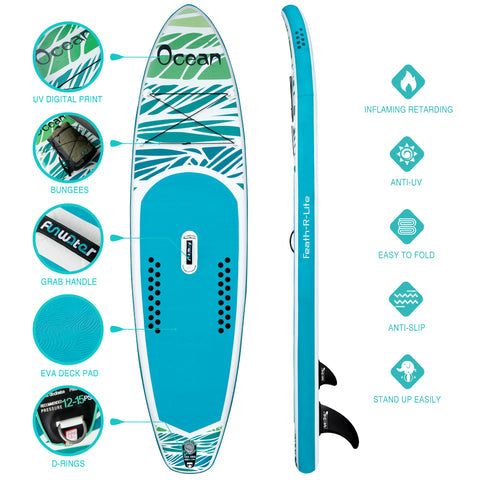 Inflatable Stand Up paddle Board OCEAN 10′6″ SUP Board starwake